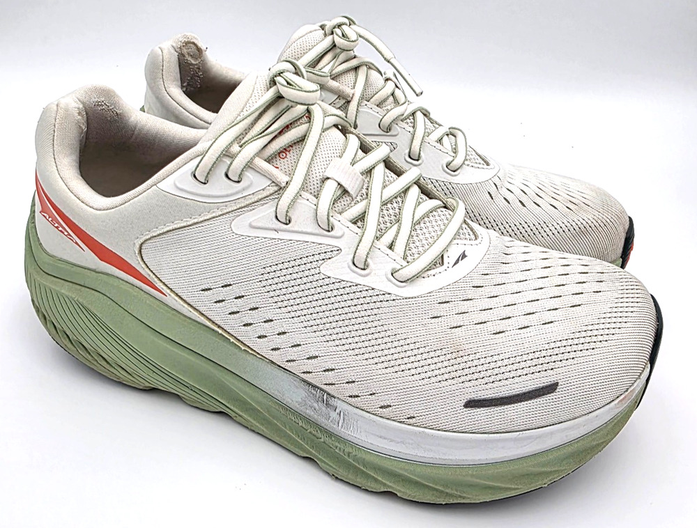 Altra Via Olympus 2 Mens Size 8 White Green Athletic Running Shoes Sneakers